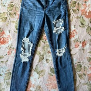 American Eagle next level stretch hi-rise jegging size 14
